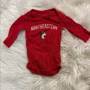 Northeastern Red Kids One Piece